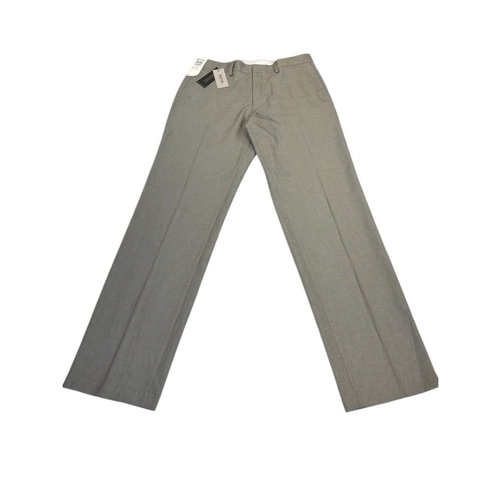 Kenneth Cole Reaction Dress Pants Mens 32x32 Oatmeal Modern Fit Stretch NWT‎